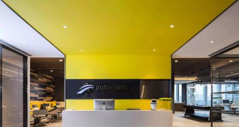 3000㎡中關(guān)村通航大廈辦公樓，材料和空間的對(duì)話！