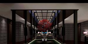 南寧秋潮會所現(xiàn)代中式裝修，注重中國風