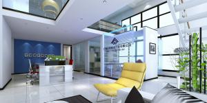 漂浮的建筑-萬科大廈，萬堡防水公司辦公室裝修！